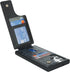 Galaxy S23 Ultra Case with Card Holder, Wallet for Women, Credit Card Holder, Ring Stand, Cute Phone Wallet 6.8" (Black