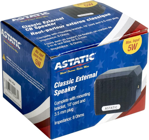 Astatic 302-VS4 External 5 Watt CB Speaker with 8 Ohms Impedance
