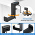 KIWIFOTOS Headphone Stand with 4 USB Ports Hub, PC Gaming Headset Holder, 360 Degree Rotation Clamp Under Desk