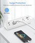 Jgstkcity Strip,40W Station,2 20W Office,3 1.96" Desk Clamp Power Total Fast Charging PD USB C Ports,Desk Edge Mount