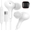USB C Headphones for Apple iPhone 15 Plus, iPad, Google Pixel 8 8A, Samsung Galaxy S24 S23 S22 S21 Ultra Wired Earbuds
