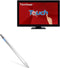 BoxWave Stylus Pen for Viewsonic TD2760, AccuPoint Active Stylus with Ultra Fine Tip, Metallic Silver