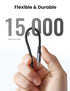 UGREEN 3FT USB C to Lightning Cable - MFi Certified for iPhone 14/13/12/11/X/XR/XS/8, iPad 9, AirPods Pro & more.
