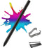 Black Smart Paper Pen - Stylus for Lenovo Smart Paper, 4096 Pressure Levels, Includes 5 Tips/Nibs
