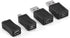 Zerone USB OTG Micro Mini USB2.0 Male to Female Adapter, Multiple F/M USB Coupler Connector Set, Pack of 12 Pcs