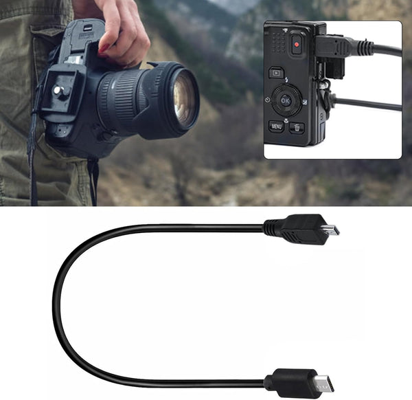 WAGHAVEN 8P Portable USB to USB C Cable USB C Photo Transfer Cable for DSLR Digital Cameras Compatible for Various