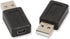 ELECTOP 2 Pack USB 2.0 A Male to USB B Mini 5 Pin Female Adapter Converter