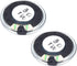 uxcell 1W 8 Ohm DIY Speaker, 26mm Round Shape Replacement Loudspeaker, 2pcs
