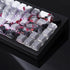 Tsungup PBT Keycaps - Side Printed Keycap Set, 135 Keys Double Shot Shine Through Landscape Painting Custom Keycaps for