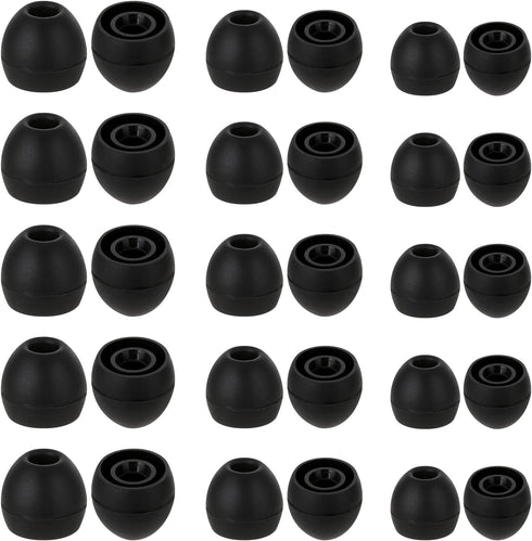 Hariendny 15 Pairs Silicone Ear Bud Replacement Pieces Earbuds Ear Tips Replacement Ear