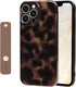 NITITOP Compatible with iPhone 12 Pro Max Case with Wrist Strap Cute Stylish