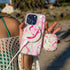 Sonix Charger | Fast Wireless Charger with 6.5ft Cable (USB-C) | Compatible with MagSafe | Strawberry Matcha