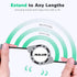 Multi Charging Cable 2Pack 4Ft - Retractable 4 in 1 Fast Charger for Cell Phones, Tablets, IP, Samsung Galaxy & More.