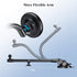 Magsafe Car Mount Wireless Charger for iPhone 16/15/14/13, Fast Charging Magnet Phone Holder with Gooseneck Long Arm