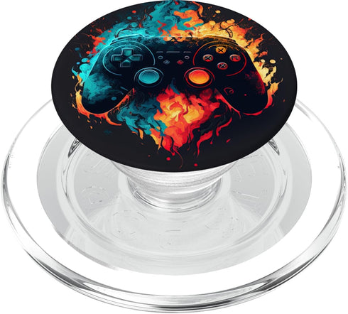 Video Gaming Controller Gamer PopSockets PopGrip for MagSafe - Funny Cool Design