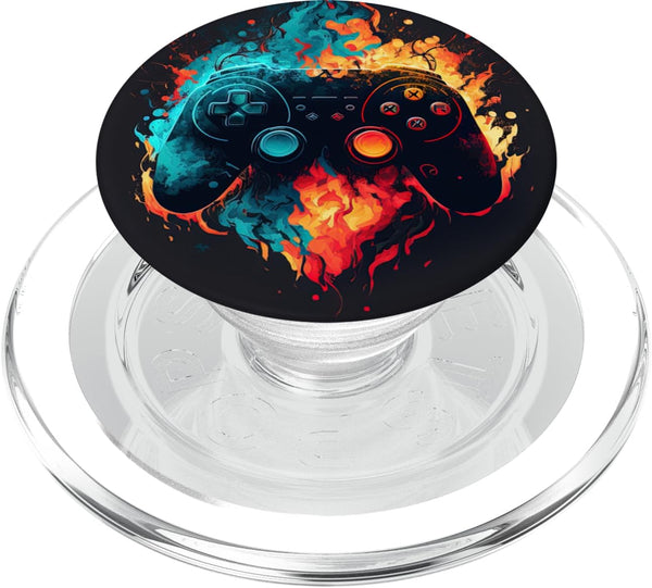 Video Gaming Controller Gamer PopSockets PopGrip for MagSafe - Funny Cool Design