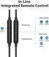 Wired Headphones Earphones for Laptop PC Chromebook, Noise Cancelling Ear Buds with 3.5mm Plug in Audio Jack,