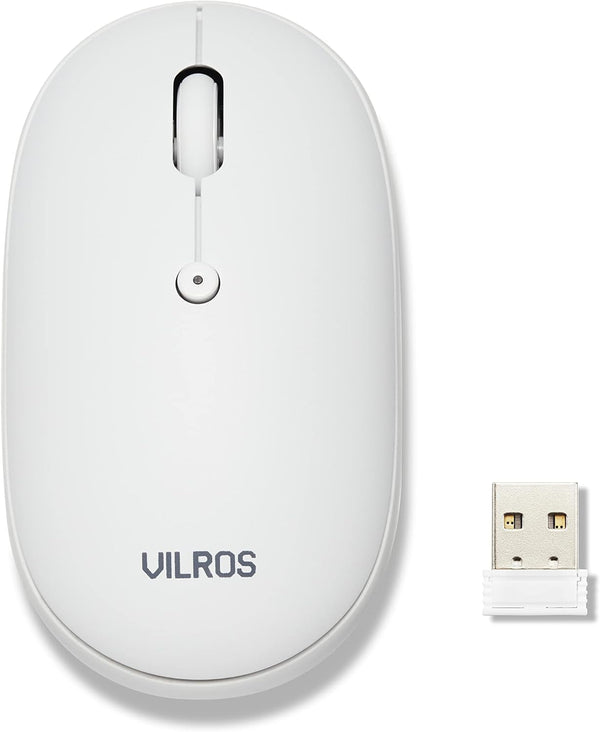 Vilros Dual Mode Wireless & Bluetooth Mouse - Ideal for Raspberry Pi