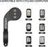 CYCPLUS Cycling Out Front Bike Mount Designed for All Cycling Computers, Garmin Edge 520 530 820 830 1000 GPS and Other