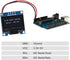 AITRIP 10 0.96 inch 12864 128X64 I2C SSD1306 4 PCS OLED LCD Display Board Module IIC Driver Pins Compatibile
