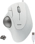 ELECOM Ergonomic Trackball IST Wired USB-A Connection, Super Smooth Tracking, 36mm Ball, Compatible with Windows/Mac