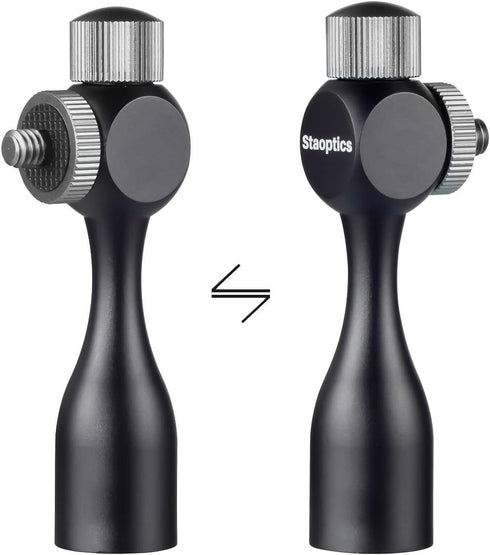 Binocular Tripod Adapter Quick Release 1/4-20 Inch Threading Detachable Mount for 8x32 8x36 8x40 8x42 10x50 Binoculars