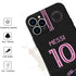 ZERMU Lione%l Mess%i Super Soccer Star Miam-i #10 Case for iPhone 14 Plus, Full Protection Soft Silicone TPU Shock
