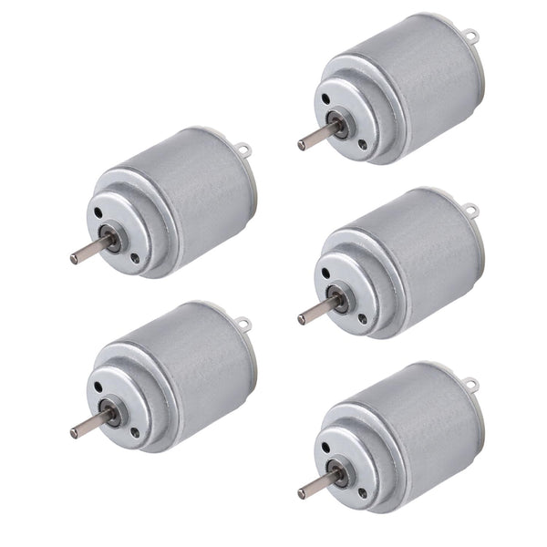 XYRSTOLR 5Pack DC Motor 1-6V Electric Motor 140 Motor Mini Micro Motor for