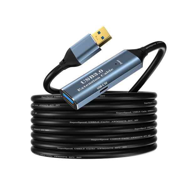 SSSGRGB USB 3.0 Extension Cable 16.4FT Type A Male to Female Active Extender