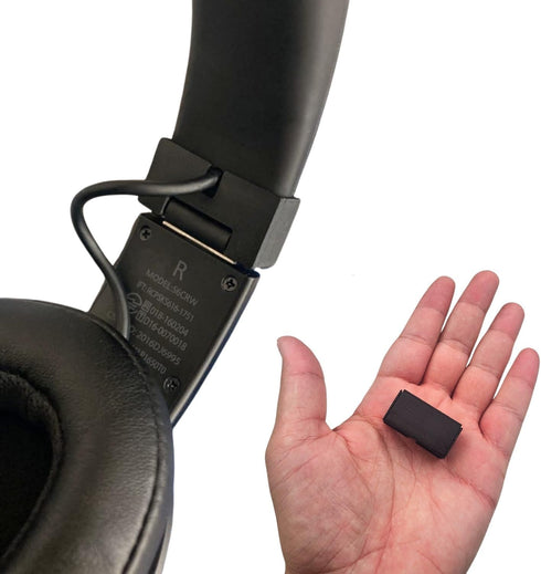 Replacement Hinges for Skullcandy Crusher Wireless Over-Ear Headphones (1 Black Side)