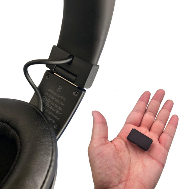 Replacement Hinges for Skullcandy Crusher Wireless Over-Ear Headphones (1 Black Side)