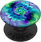 Tie Dye Colorful Blue Cyan Purple Design PopSockets Standard PopGrip