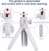 DMIDITIR 360 6.3-12.2 Inch Portable Camera Tripod, Phone Tripod with Ball Head Mount with Phone Holder, Adjustable