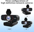 Lusinx 2K Webcam for Computer/Laptop/Desktop/PC, Camera with Microphone, USB Plug&Play, Auto Low Light Correction