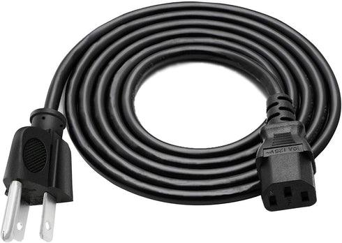 Saireed F2000 C1000 8ft Power Cable Replacement for Anker SOLIX Portable Power Station AC Cable