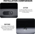 Foelony 3 Car Camera Slider Cover, Ultra-Thin Camera Protection Cover, Anti-Scratch Webcam Covers for Privacy