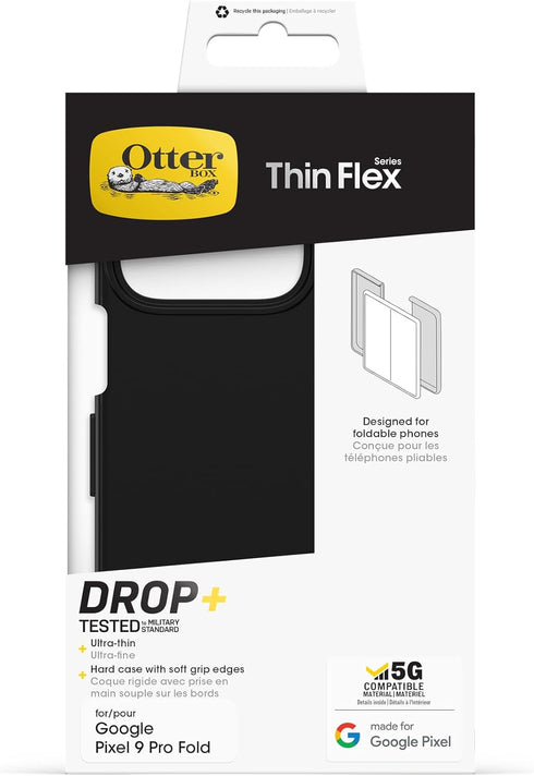 OtterBox 9 Thin Flex Series Case for Google Pixel Pro Fold - Black