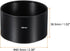 PATIKIL 49mm Lens Hood, Long Focus Frosted Surface Anti-reflective Inside Hood for Camera Lens, Black for Nikon, for Fujifilm, for Pentax, for Leica