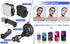 Suction Cup Mirror Phone Holder with Light, Travel Wall Phone Camera Mount for Makeup Content Creator Essentials,