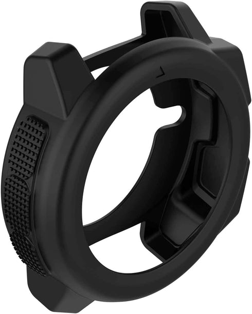 SplenSun Compatible Silicone Protective Cover Cases Anti-Scratch Bezel Protector for Garmin Instinct, Instinct Solar