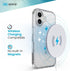 16 Speck Clear iPhone Case - Slim GemShell Phone Case - Clear/Platinum Glitter