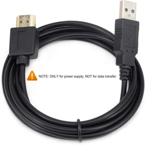 USB to HDMI Cable, Yeworth 1.8m USB 2.0 Male to HDMI Male Charger Cord Splitter Adapter by Yeworth
