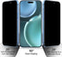 iPhone 15 Pro Privacy Screen Protector (2 Pack) - 6.1" Anti-Spy Tempered Glass, Scratch-Resistant, Bubble-Free