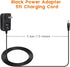 15W Power Adapter Replacement for Echo Pop, Dot 5th Gen, 4th Gen, 3rd Gen, Kids Edition, TV Cube Smart Speakers - Black