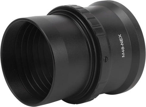 YYOYY Telescope Camera Adapter, 2 Inch M48x0.75mm T-Type Adapter for Sony E Mount Camera