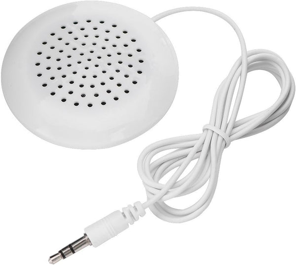Yosoo Health Gear Mini Stereo Speaker,Portable 3.5mm Pillow Speaker with HD Soft Sound for MP3