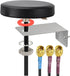 Superbat 4G LTE Cellular GPS Combined Antenna Fixed Bracket Wall Mounting SMA Male