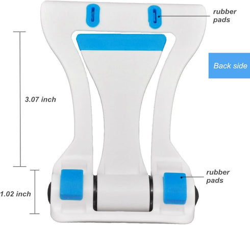 Two Models Multi-Angle Adjustable Universal Portable Cellphone Tablet Stand Holder Mount, Blue
