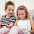 noot products Kids Headphones K33, Foldable Stereo Wired On-Ear Headset with 5ft Long Cord (Plum)