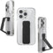 CLCKR iPhone 14 Pro Case with Phone Grip, Ultra-Thin Clear Black, Shockproof Phone Holder